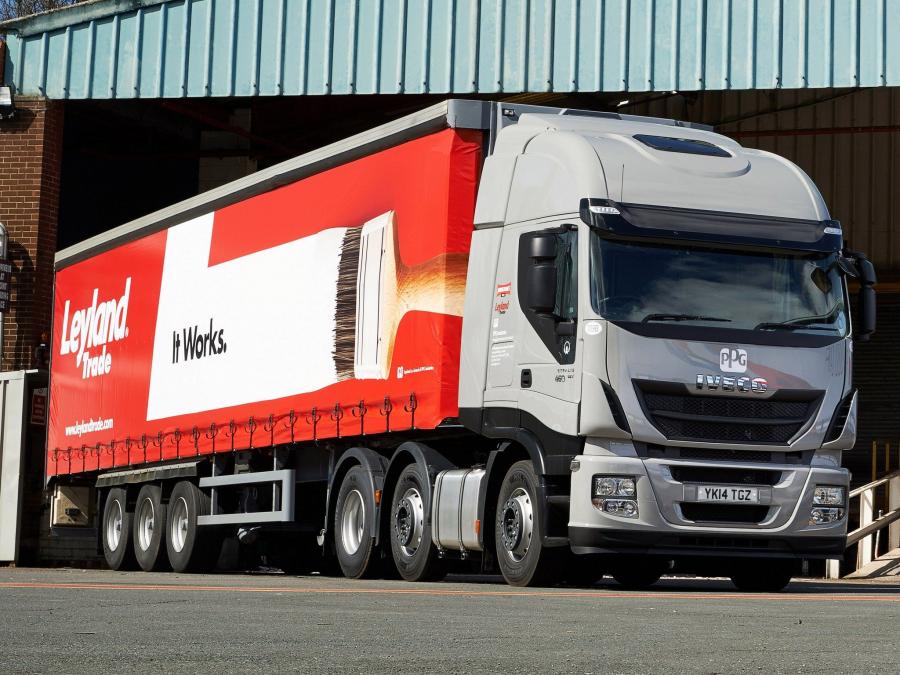  Iveco Stralis Hi-Way 460 6x2 2013 года  (UK) (фото 3 из 8)